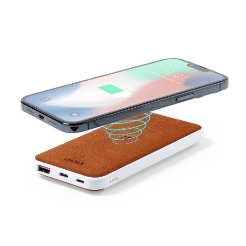Powerbank recycled leather - Image 3